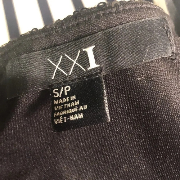 Forever 21 black sequin one shoulder dress - Picture 5 of 9